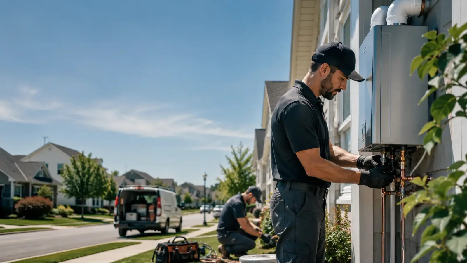 Tankless Water Heater Installation in Lake, MS